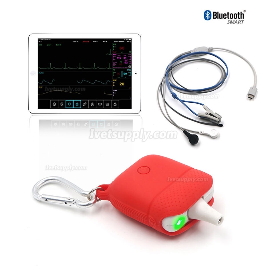 Vet Multiparameter Veterinary Monitor Veterinary Use Digital Blood Pressure Monitor